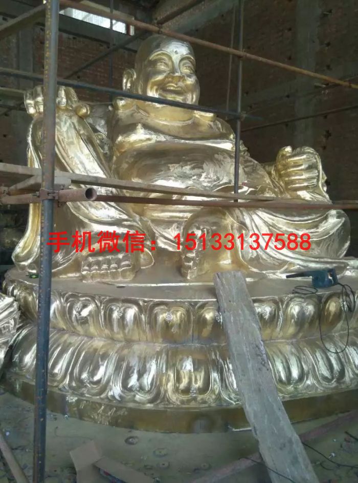 彌勒佛銅佛像 寺廟銅佛像