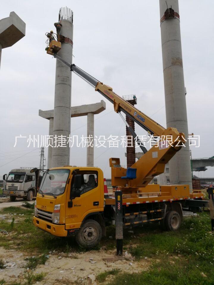廣州登高車租賃，隧道工程搶修車出租，倉庫高空焊接車租賃