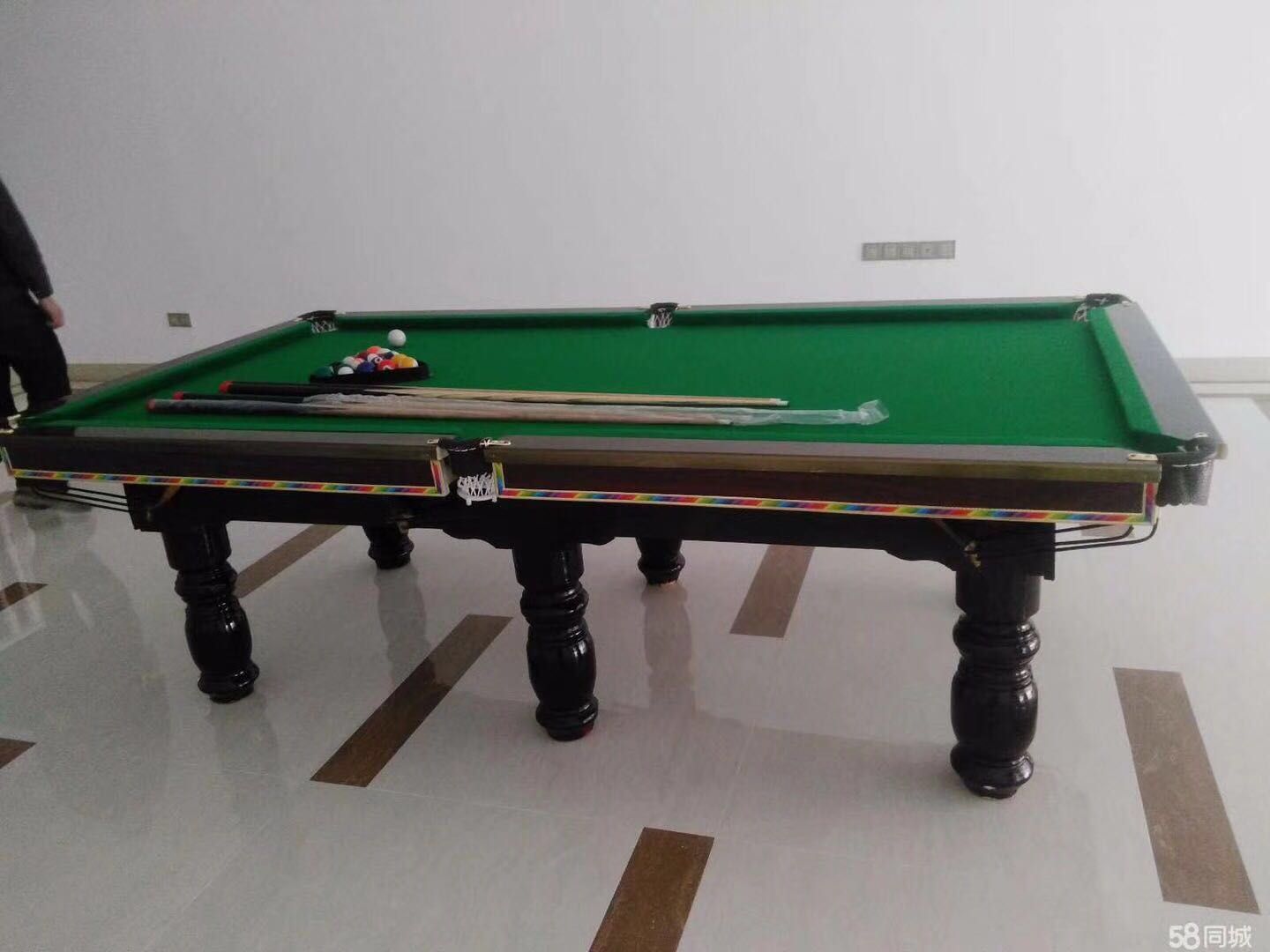 哪里有桌球臺賣 美式8球臺球桌 室內室外標準實木桌球臺