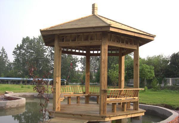 六角亭防腐木六角亭碳化木六角亭六角亭價格六角亭廠家雙層六角亭六角涼亭園林景觀六角亭防腐木廠家防腐木價格