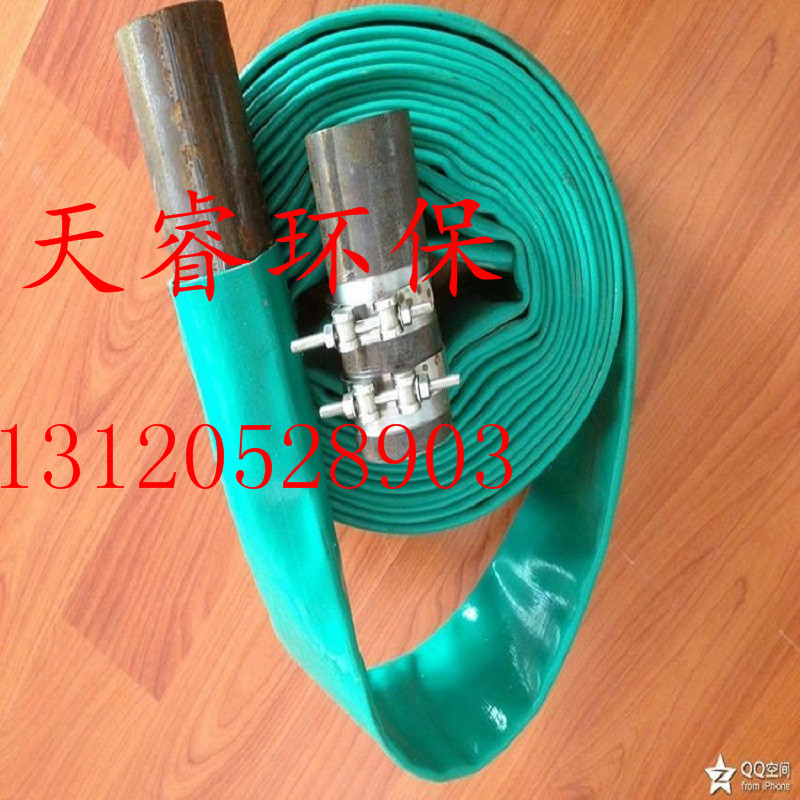 湖南張家界抗撕裂曝氣軟管   材質(zhì)內(nèi)層由滌綸紗編織成增強的網(wǎng)套