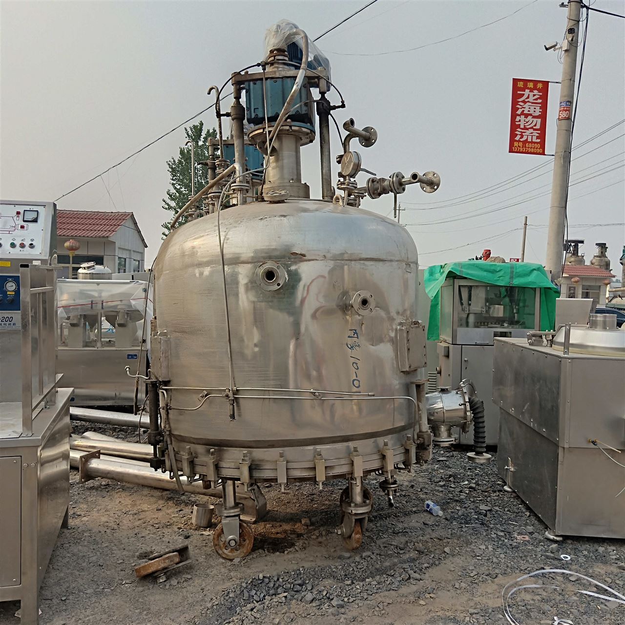 二手三合一洗條過濾干燥機(jī)，二手滾筒刮板干燥機(jī)，二手管束干燥機(jī)，