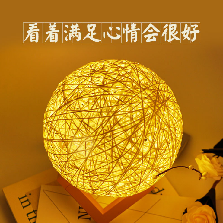 led夜燈酒吧夜燈麻線藤球燈 夜燈麻線藤球燈價格 夜燈麻線藤球燈批發(fā)