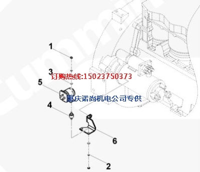 減振墊204493康明斯KTA38-P980發(fā)動機減振墊