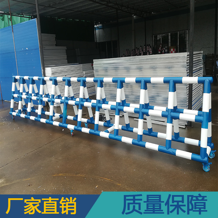 道路交通拒馬護欄 學校門口阻車防撞拒馬重型帶插手拒馬柵欄