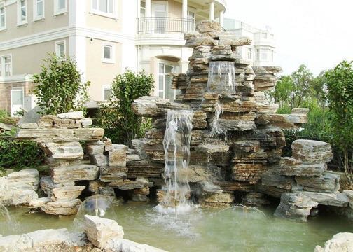 蘇州園林假山石千層石，庭院假山石就選靈璧縣鴻源園林工程有限公司*惠，靈璧石千層石假山石