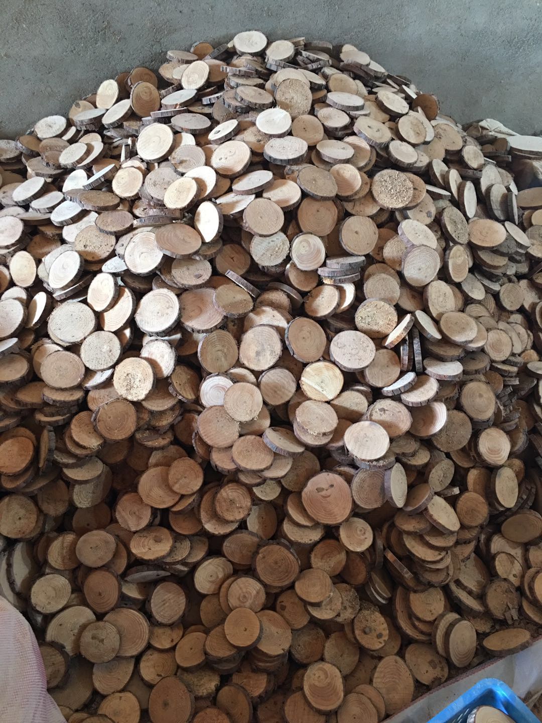 圓木片diy手繪裝飾原木片木頭片