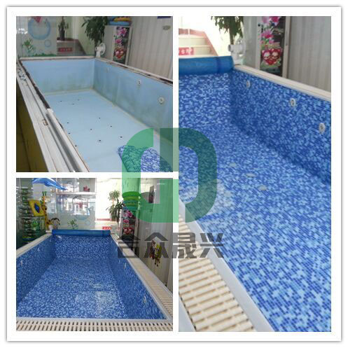 泳池內(nèi)壁防水膠膜維修1.0mm泳池防水貼膜