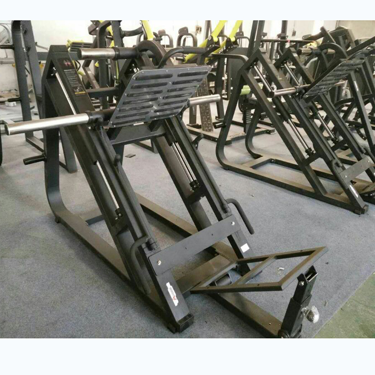 商用倒蹬訓練器45度斜蹲機專業(yè)商用腿部力量健身器材