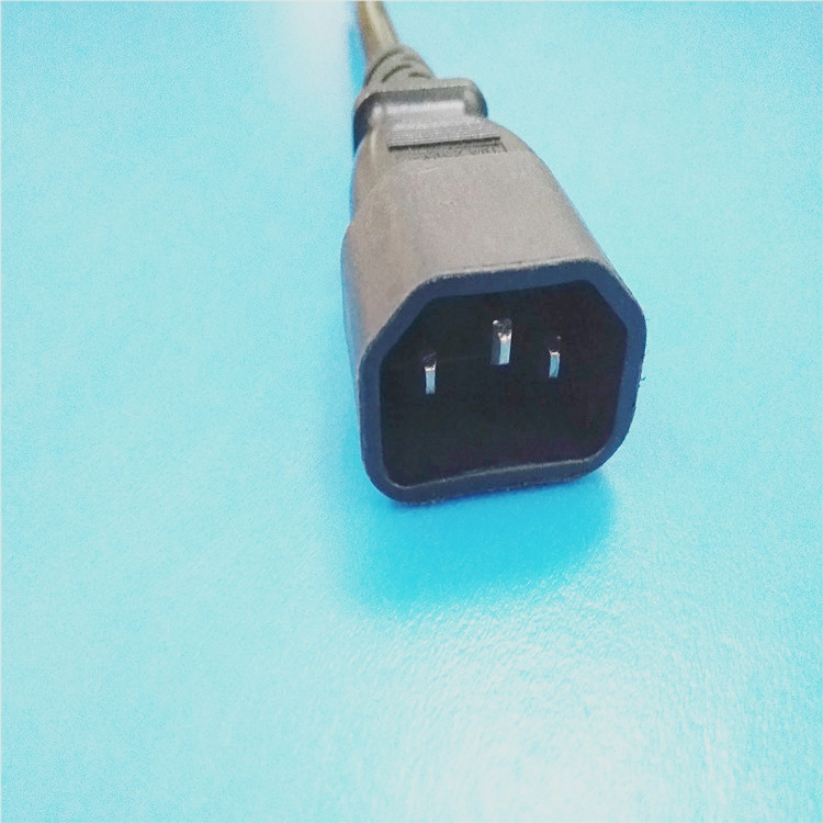 電單車(chē)連接線  品字尾插頭