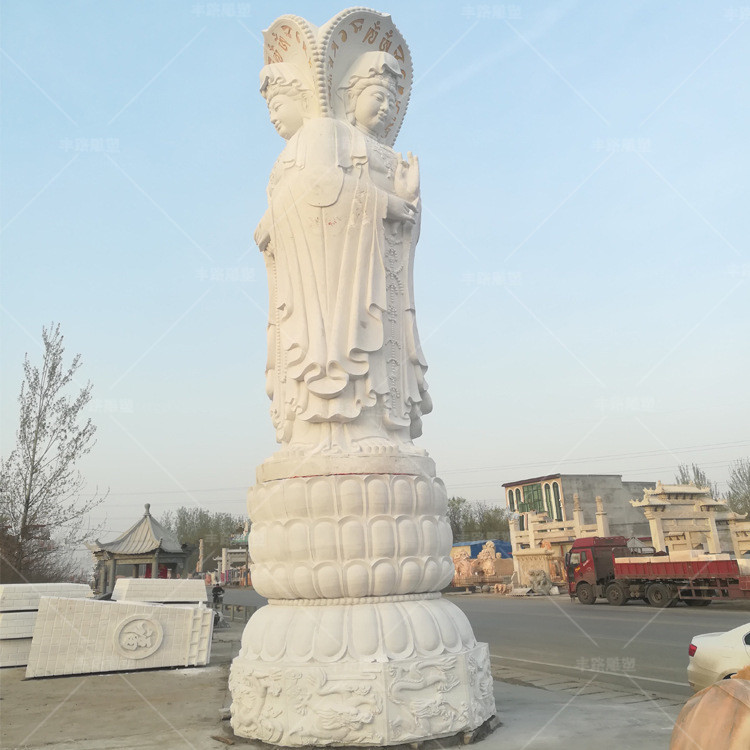 豐路雕塑 石頭觀音雕塑 豐路雕塑石頭觀音雕塑寺院擺件定制