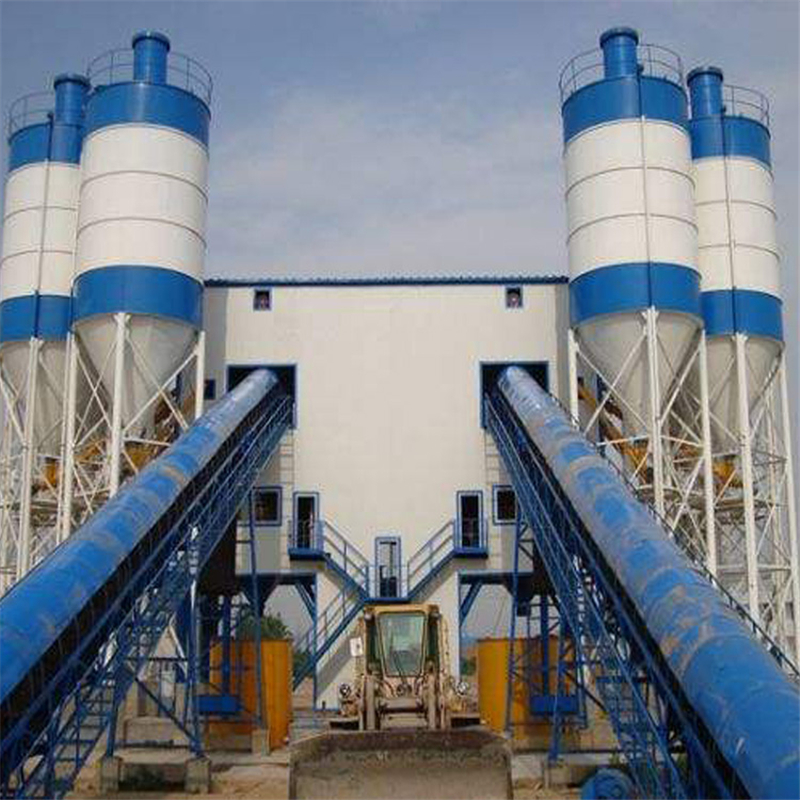 建一個HZS120混凝土攪拌站多少錢