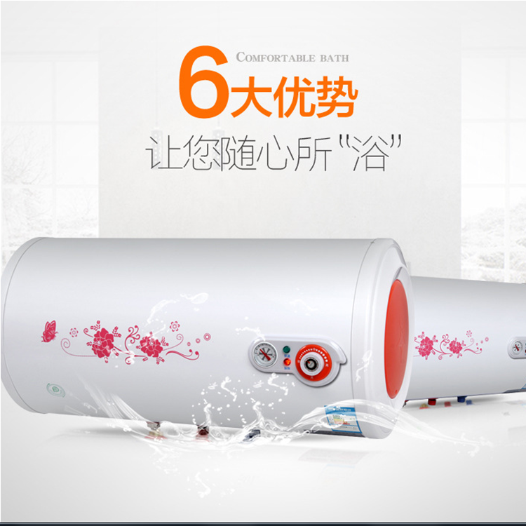 工廠批發(fā)儲(chǔ)水式電熱水器 家用節(jié)能40升50升熱水器