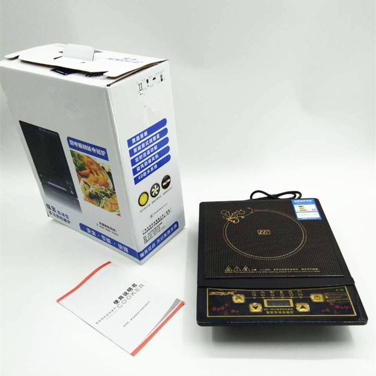 廣東廠家批發(fā)多功能防水電磁爐 微電腦節(jié)能電磁灶一件代發(fā)