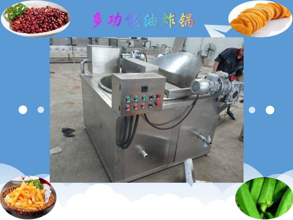 國邦多功能小型油炸鍋-鍋巴油炸鍋生產(chǎn)廠家