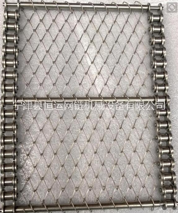 大滾子不銹鋼網(wǎng)帶/不銹鋼網(wǎng)鏈/不銹鋼網(wǎng)帶應(yīng)用及廠家