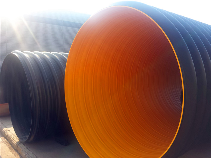 鋼帶增強波紋管 鋼帶pe波紋管