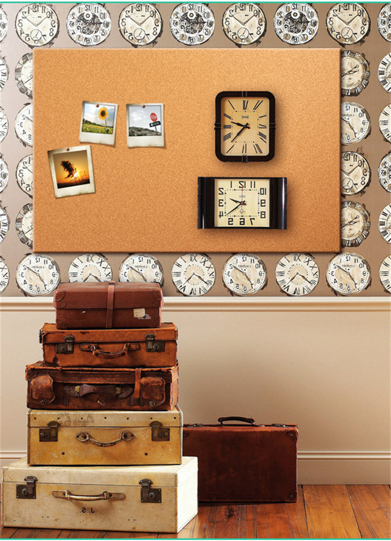 扎釘水松軟木板學(xué)校家庭展示墻*