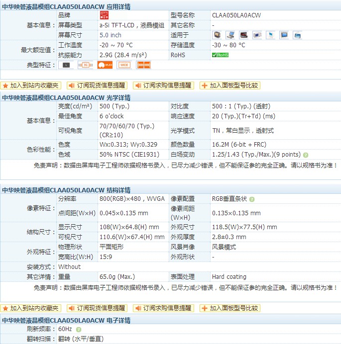 液晶模組 液晶模組 液晶顯示屏
