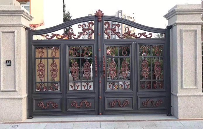邵陽市鋁藝大門定制 、鋁藝大門私人定制、 定制鋁藝大門 鋁藝別墅大門