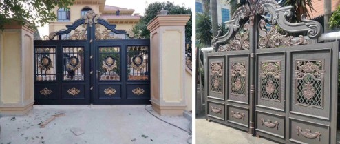 邵陽市鋁藝大門定制 、鋁藝大門私人定制、 定制鋁藝大門 鋁藝別墅大門