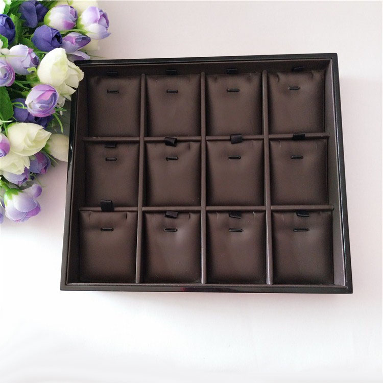 首飾木盤 *黑色噴油吊墜木盤珠寶首飾盤