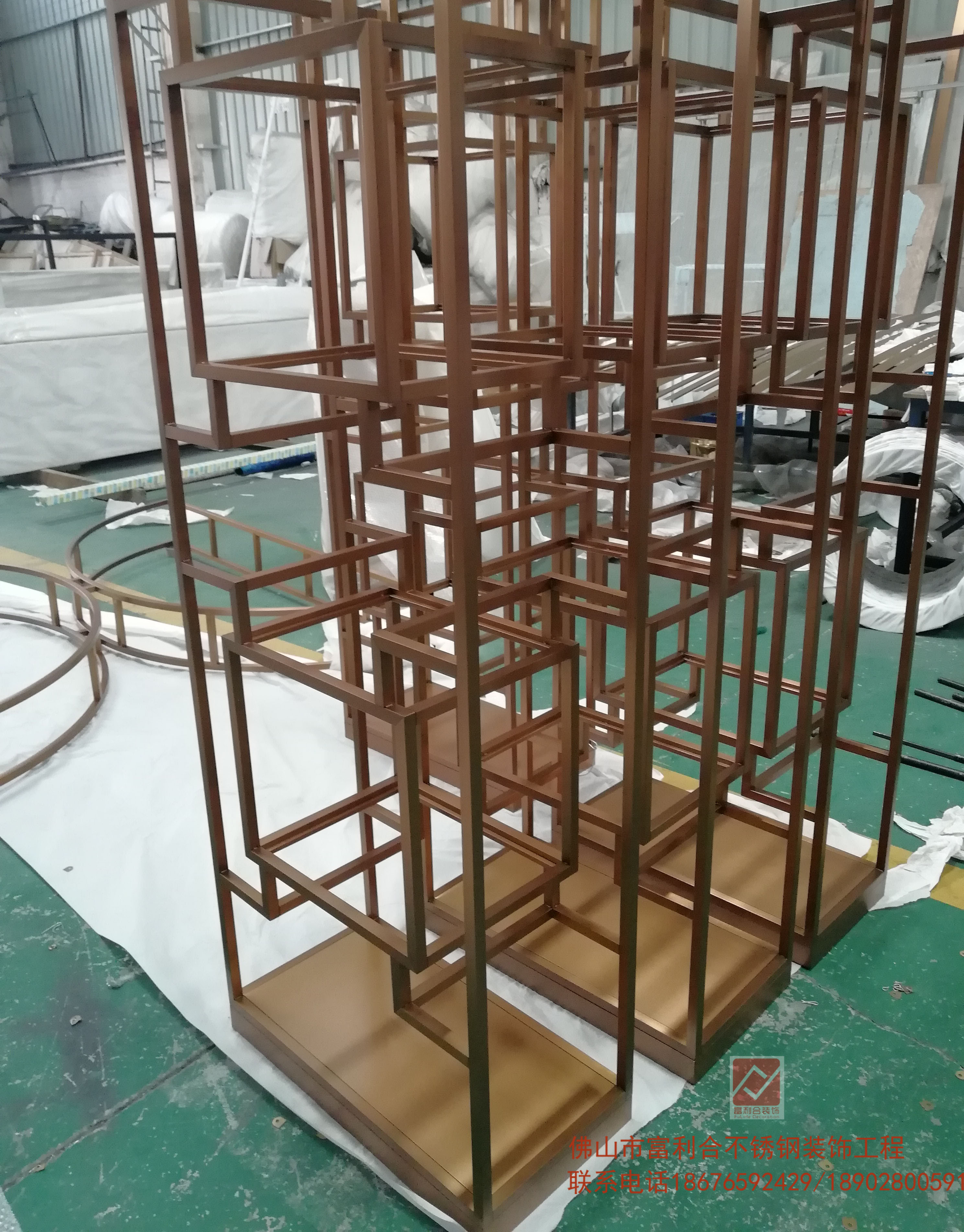 玫瑰金酒柜定做 現(xiàn)代不銹鋼酒柜 酒店紅酒柜 不銹鋼酒柜廠家