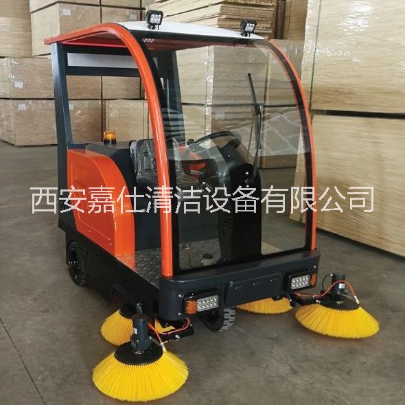 工廠車間地面粉塵灰塵電瓶掃地車電動清掃車|捷恩品牌生產(chǎn)廠家
