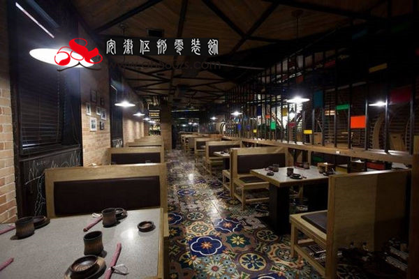 合肥烤魚店裝修烤肉店裝修 原汁原味原生態(tài)