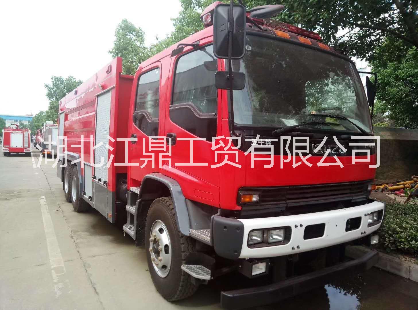 五十鈴雙橋泡沫消防車12國四