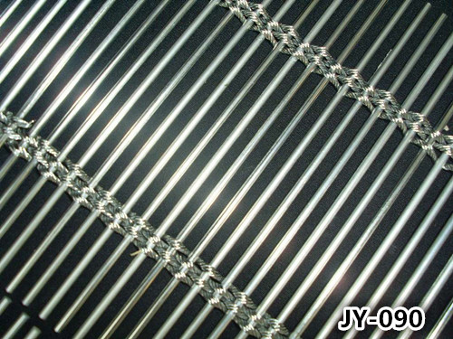 杰研軟裝系列JY-111不銹鋼鋼絲繩裝飾金屬網(wǎng)  不銹鋼316網(wǎng) 別墅機(jī)場(chǎng)樓梯防護(hù)鋼絲網(wǎng)