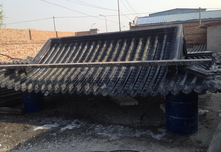 玻璃鋼仿古瓦優(yōu)質(zhì)供應(yīng)商（鑫陽玻璃鋼廠）
