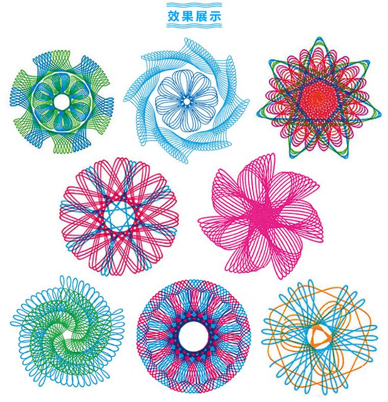 龜兔畫板神奇的龜兔畫板批發(fā) 兒童益智玩具百變多功能萬花尺