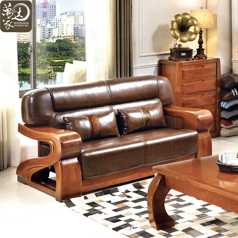 組合胡桃木組合胡桃木實(shí)木茶幾 現(xiàn)代簡約時尚