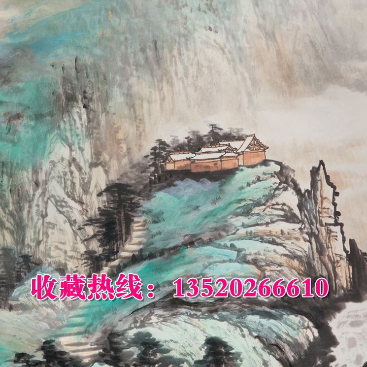 《深山高居圖》國畫典藏 汪彬