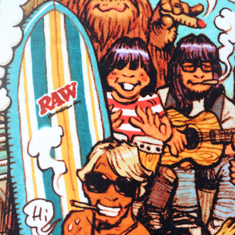 私人定制全棉數(shù)碼印花沙灘巾工廠