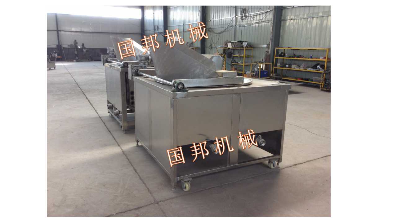 供應(yīng)國(guó)邦燃煤全自動(dòng)油水混合油炸機(jī)廠家