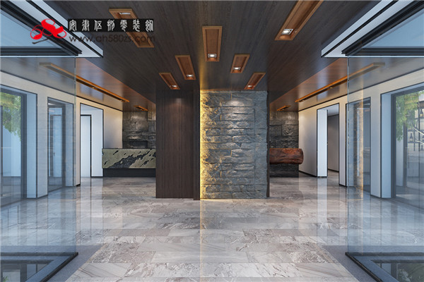 合肥前臺接待大廳裝修 大氣明亮