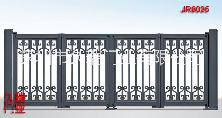 懸浮折疊門 懸空折疊門 遙控折疊門 懸浮擺折門 懸空擺折門 別墅庭院懸浮折疊門