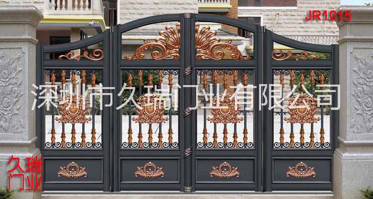 單開別墅庭院電動(dòng)懸浮折疊門定制