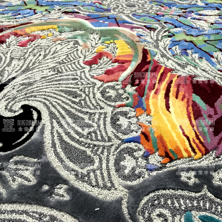 真絲地毯，真絲地毯價格？金寶華盛手工真絲地毯廠家直銷，3000多種圖案任你選，還可定制！