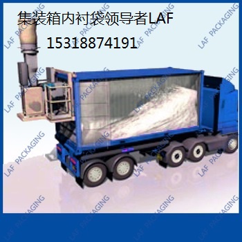 20英尺集裝箱內(nèi)襯袋 集裝箱海包袋 化工原料* PE PP材質(zhì) 朗夫制造 *供應(yīng)