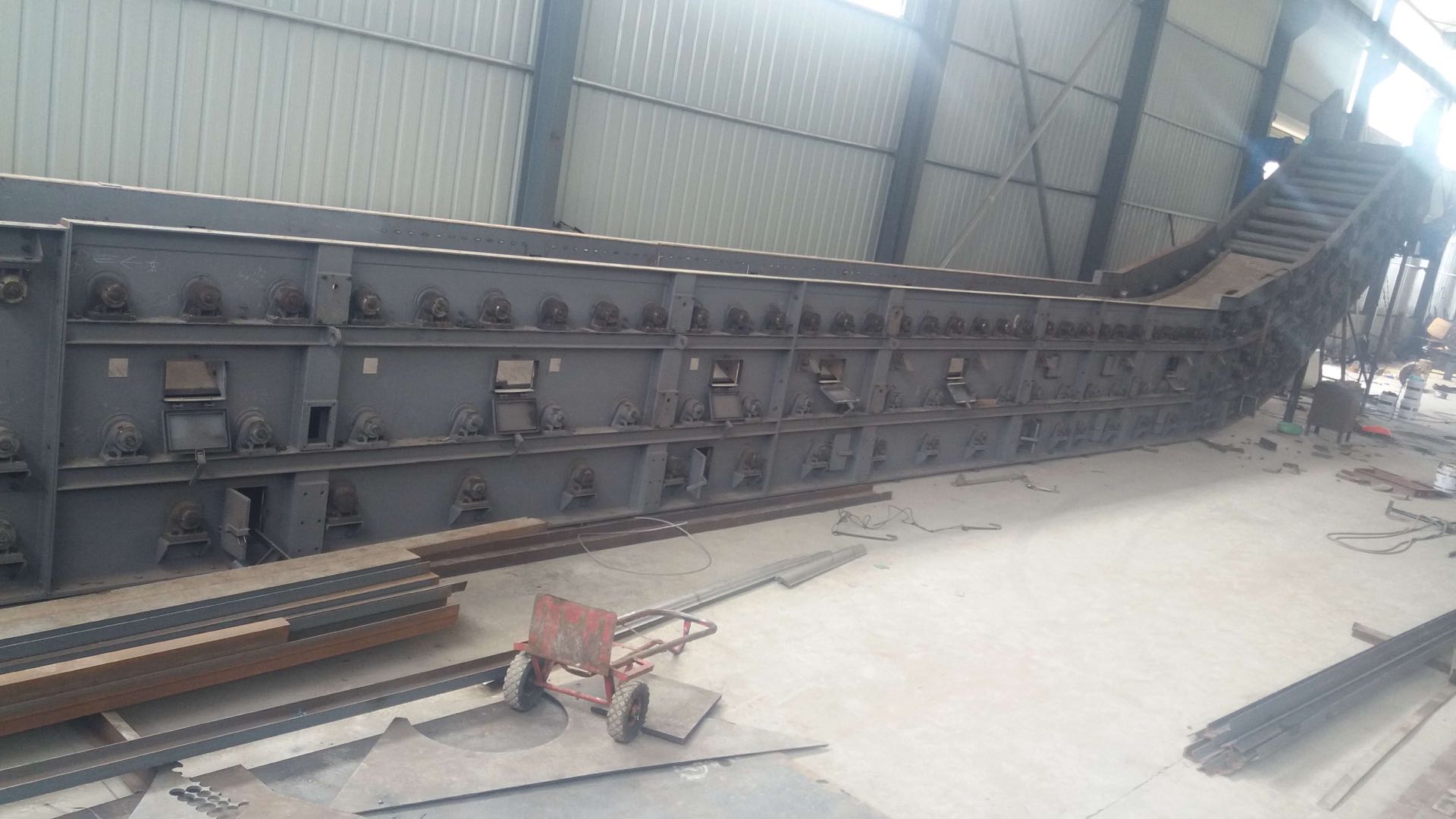 GWS型風(fēng)冷鋼帶式除渣機(jī) 希恩環(huán)保