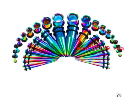 不銹鋼尖錐耳擴(kuò)，電鍍尖錐耳擴(kuò)，新款穿刺件