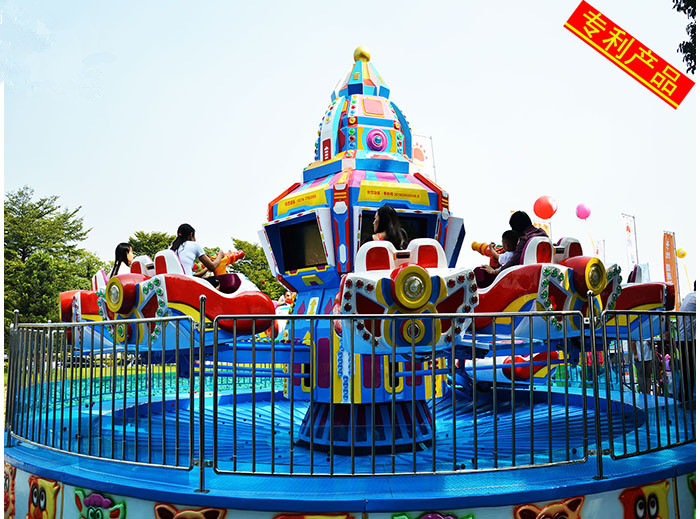 創(chuàng)藝游樂星球特戰(zhàn)隊first款與LED屏幕游戲相結(jié)合的游樂設(shè)備