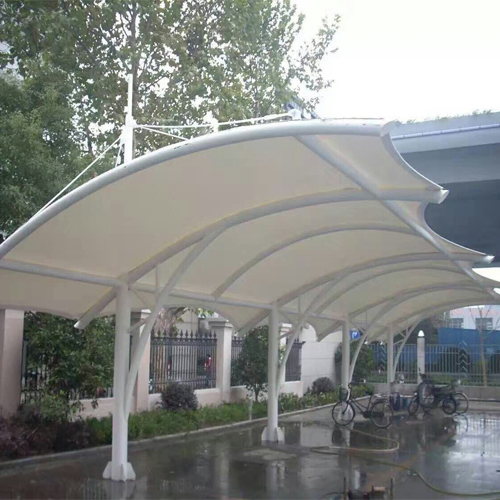 膜結(jié)構(gòu)景觀 膜結(jié)構(gòu)景觀設(shè)施， 自行車篷