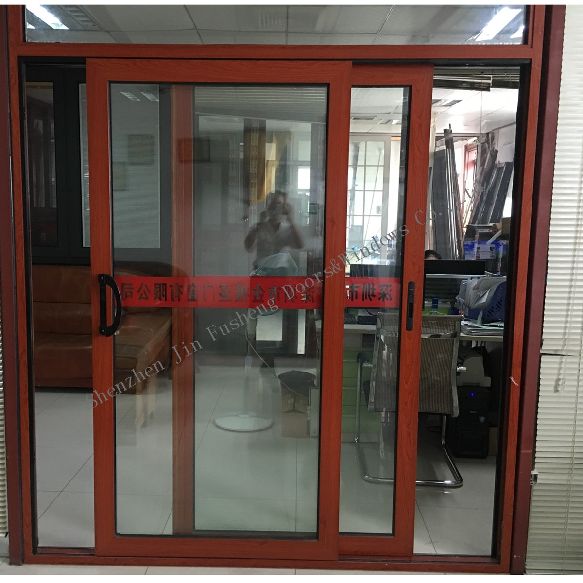 廣楓金福80系列鋁合金雙軌推拉門