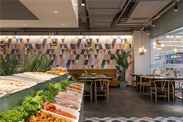 合肥自助烤肉店裝修韓式烤肉店裝修 味美健康享受