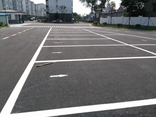 冷噴劃線_揚州專業(yè)停車場車位劃線