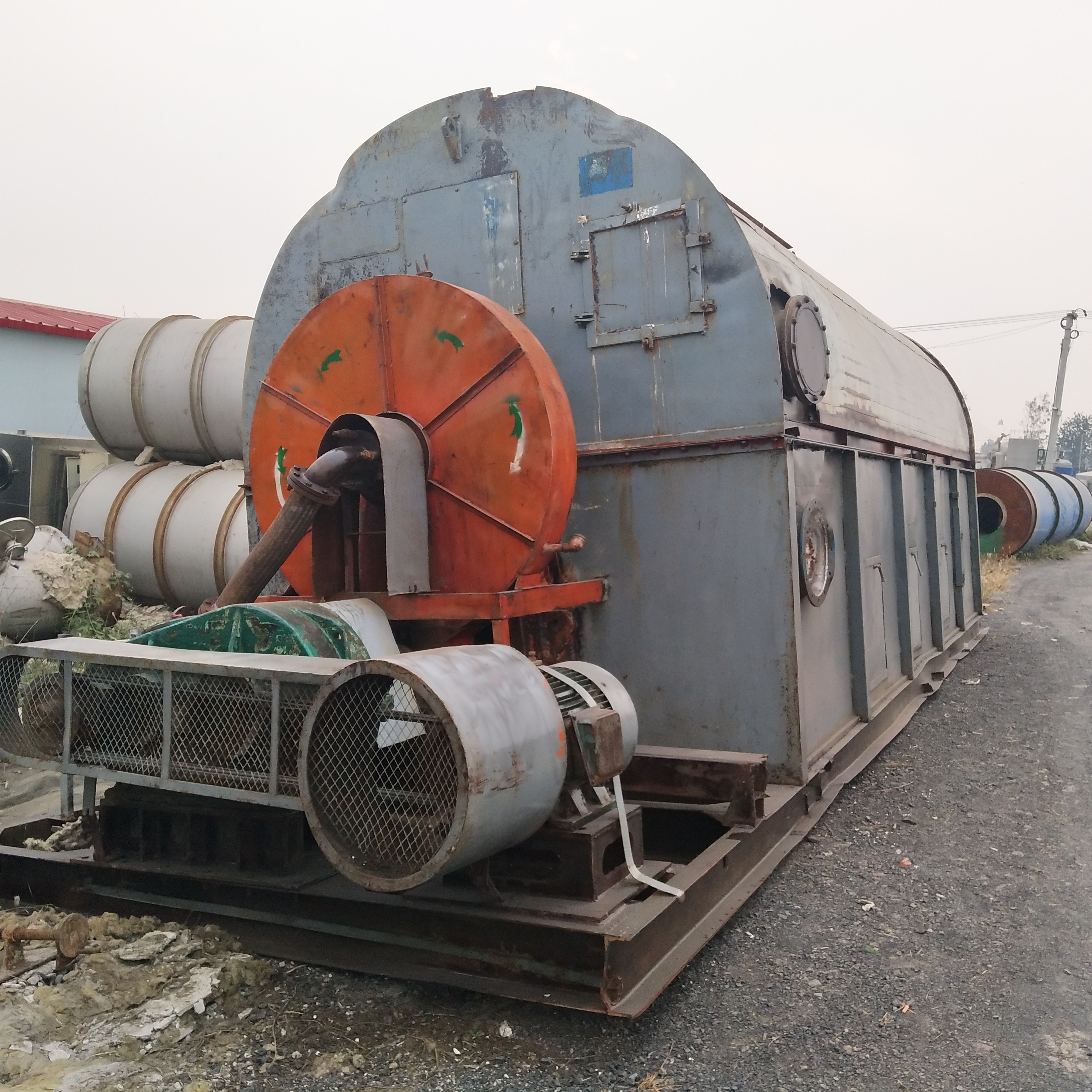 不銹鋼管束干燥機 玉米淀粉烘干機 飼料烘干機 玉米纖維烘干機